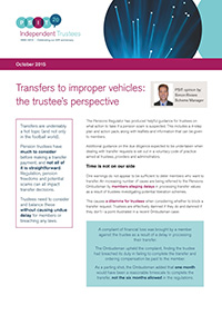 Image for opinion “Transfers to improper vehicles: the trustee’s perspective”
